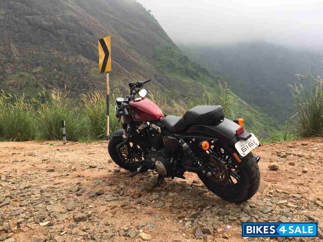 Red Harley Davidson XL 1200X Forty-Eight Red Harley Davidson XL 1200X Forty-Eight