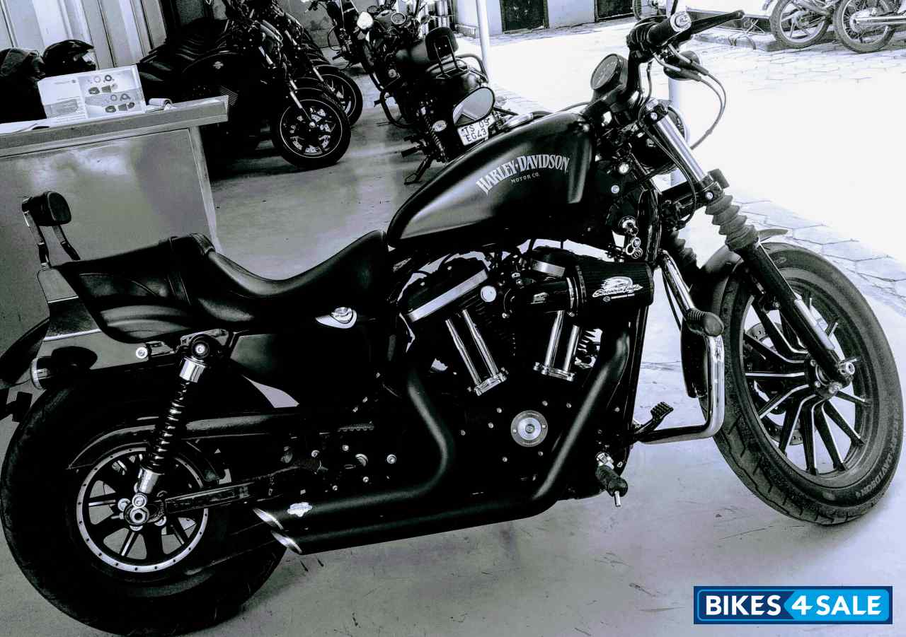 Used 2014 Model Harley Davidson Iron 883 For Sale In Hyderabad Id 145516 Denim Black Colour Bikes4sale