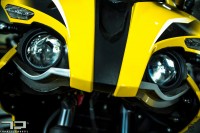 Yellow Bajaj Pulsar RS 200