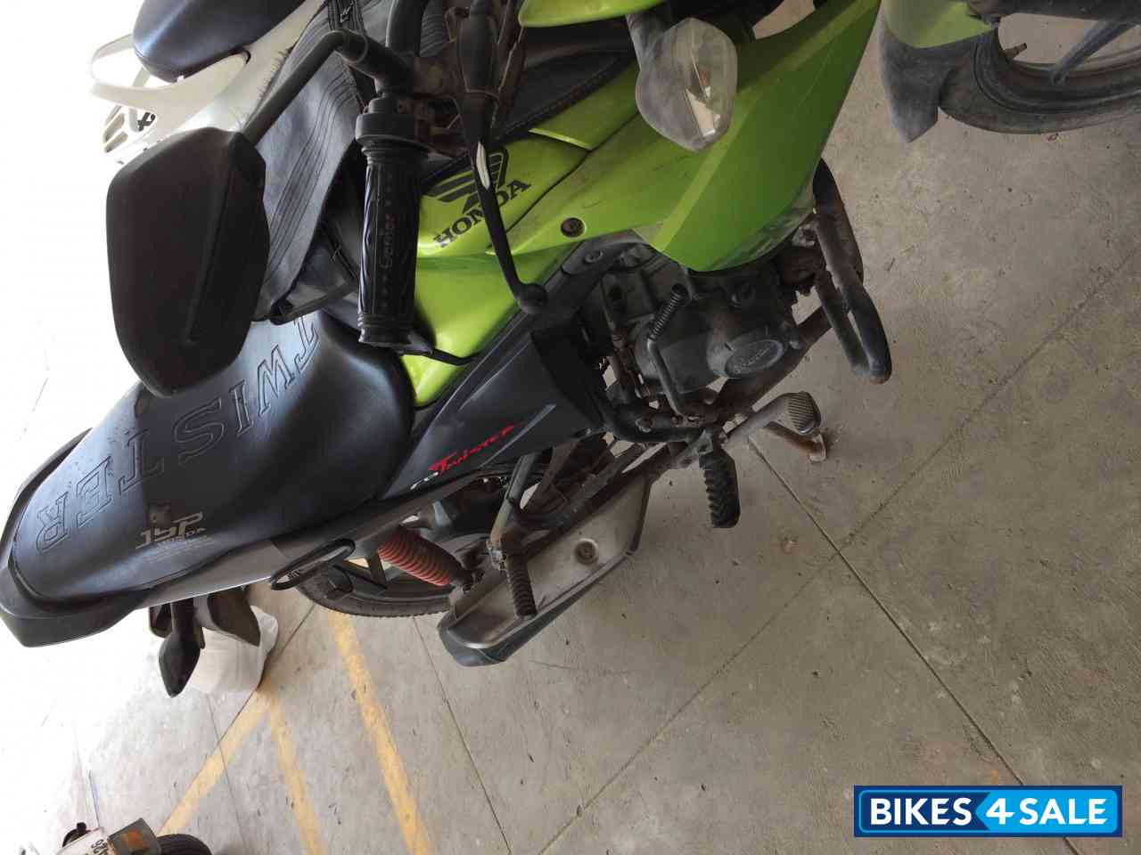 Green Honda CB Twister