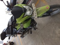 Green Honda CB Twister