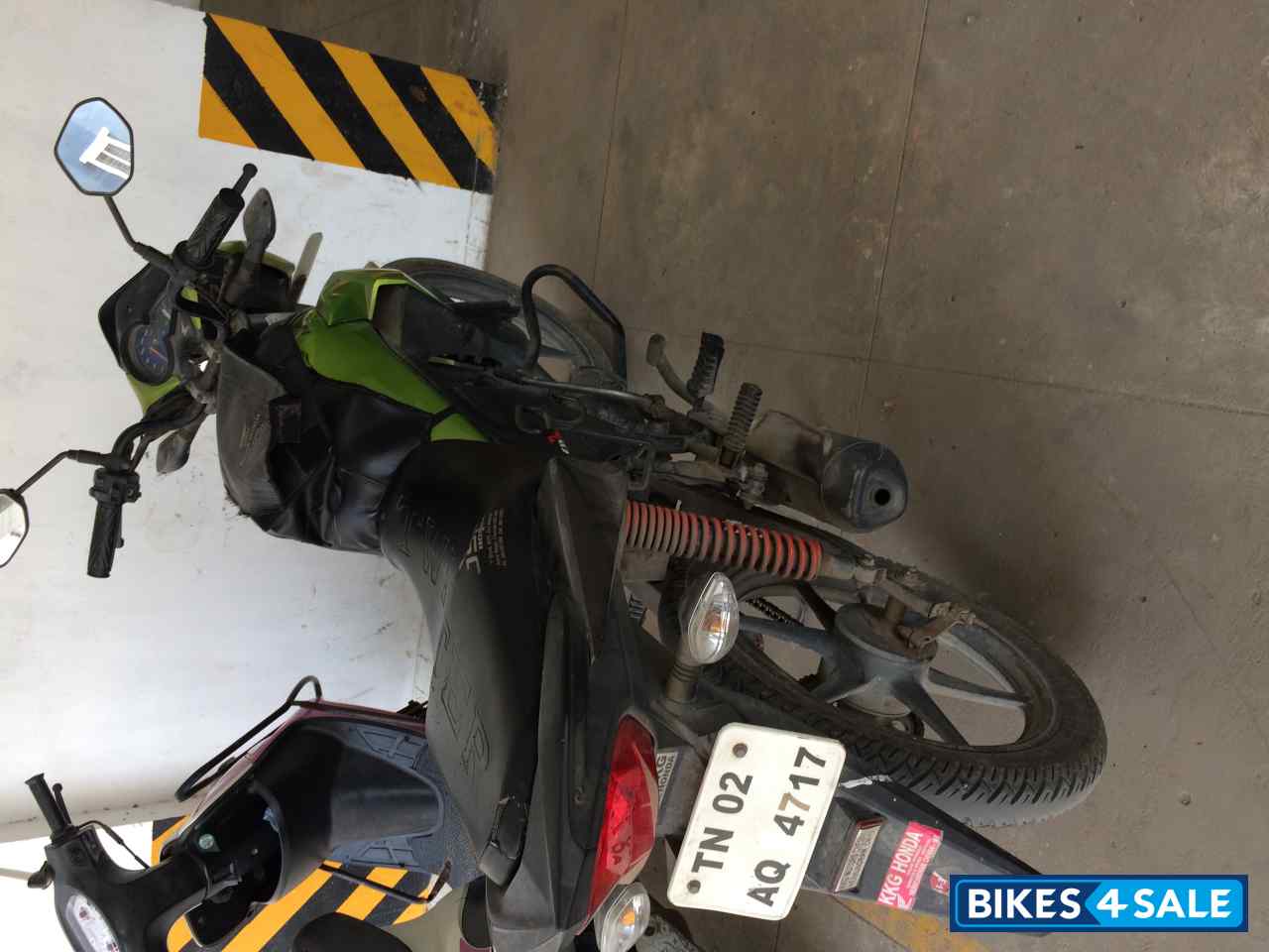 Green Honda CB Twister