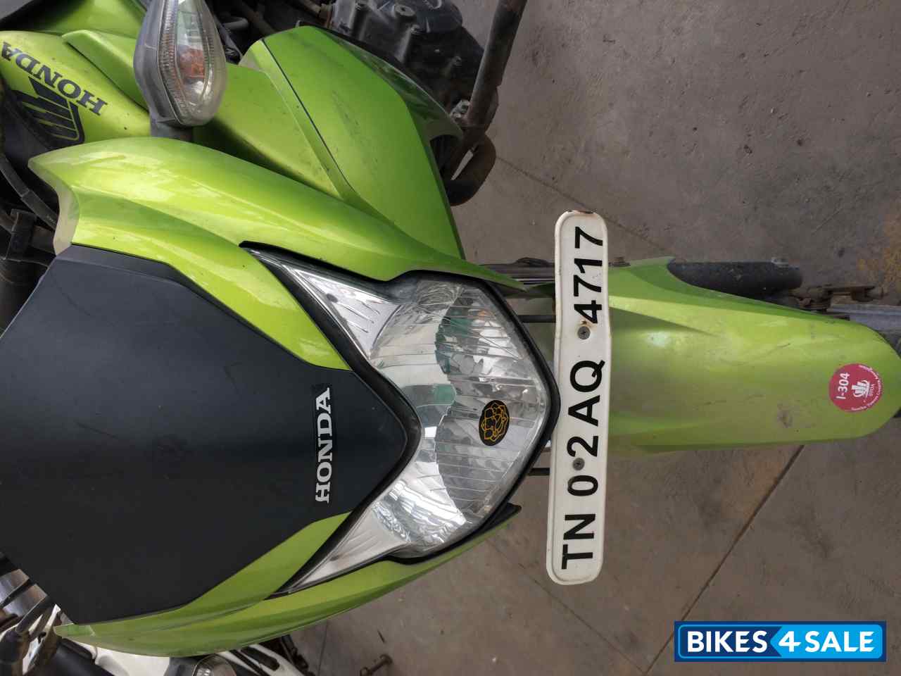 Green Honda CB Twister