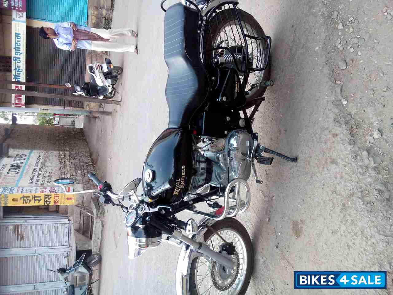 Dark Green Mix With Black Royal Enfield Bullet Electra Twinspark