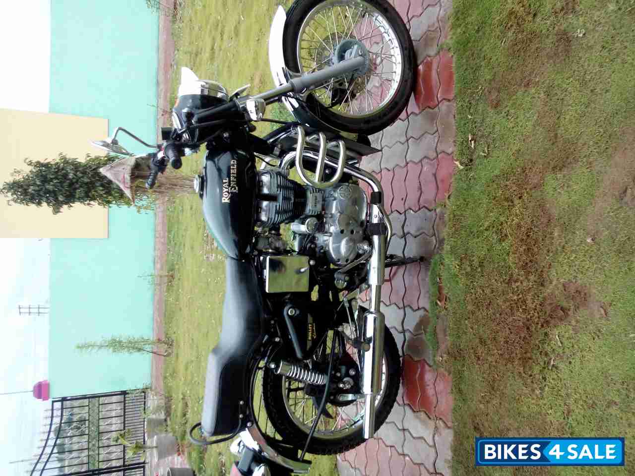 Dark Green Mix With Black Royal Enfield Bullet Electra Twinspark