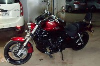 Red Hyosung GV650 Aquila Pro