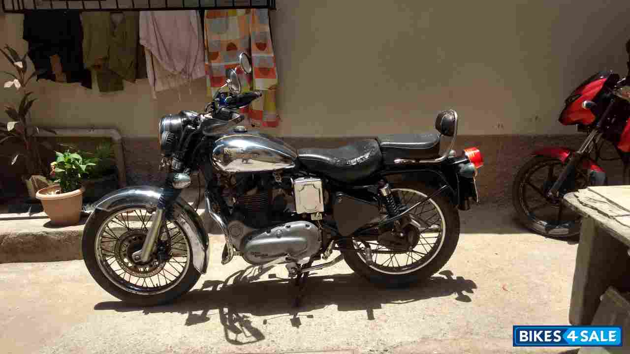 Black Chrome Royal Enfield Bullet Machismo A350