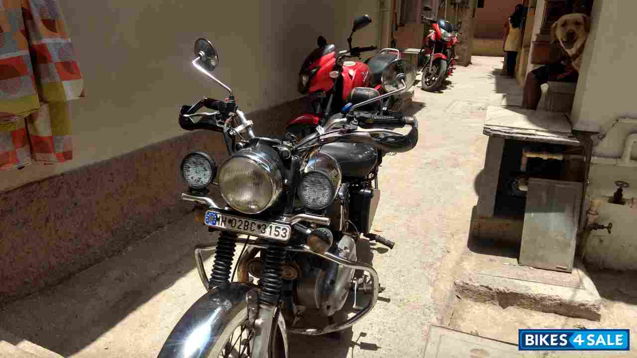 Black Chrome Royal Enfield Bullet Machismo A350