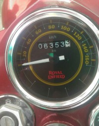 Metalic Red Royal Enfield Bullet Electra Twinspark