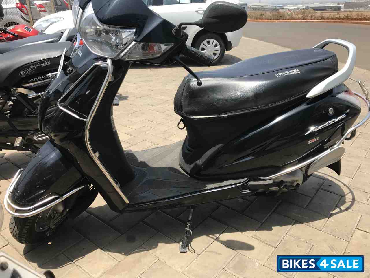 Black Honda Activa 3G