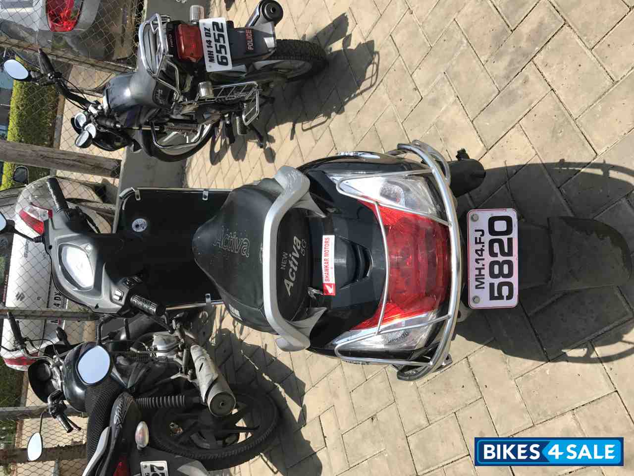 Black Honda Activa 3G