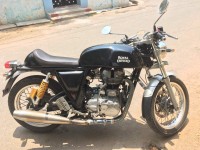 Black Royal Enfield Continental GT 535