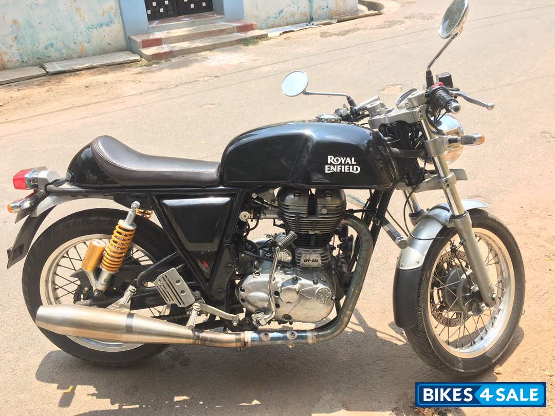 Black Royal Enfield Continental GT 535