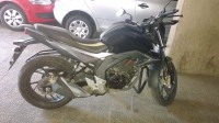 Black Honda CB Hornet 160R