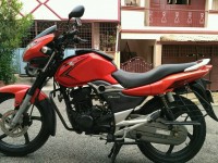 Orange Suzuki GS 150R