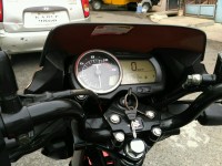 Orange Suzuki GS 150R