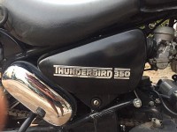 Matt Black Royal Enfield Thunderbird TwinSpark 350