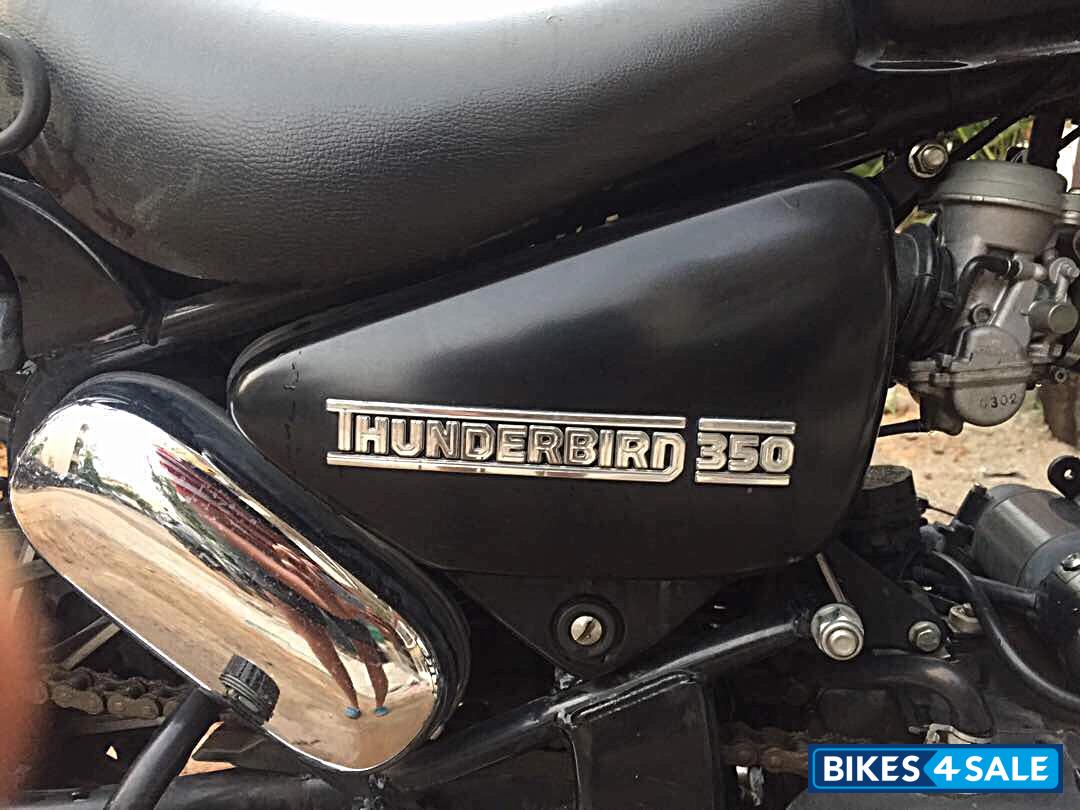 Matt Black Royal Enfield Thunderbird TwinSpark 350