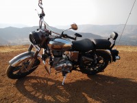 Athena Grey Royal Enfield Classic Chrome