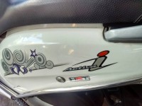 White Honda Activa i