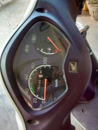 White Honda Activa i