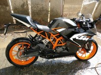 Black And Orange KTM RC 200