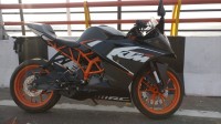Black And Orange KTM RC 200