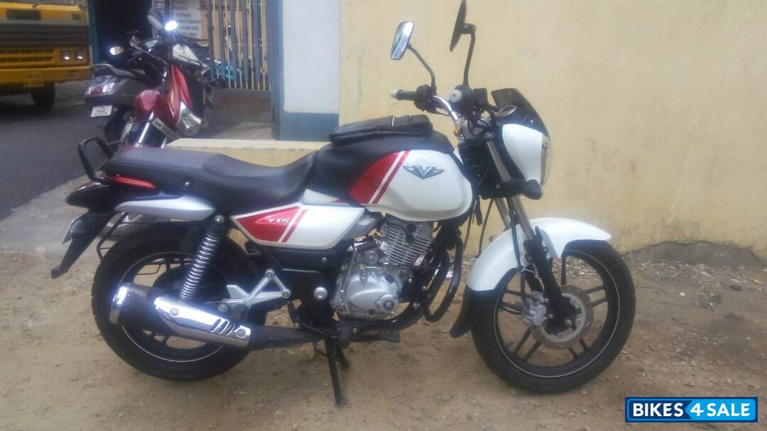 White Bajaj V15