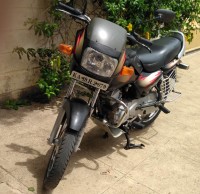 Black With Red Stripes TVS Victor