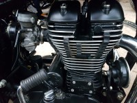 Black Royal Enfield Thunderbird TwinSpark 350