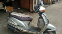 Silver Honda Activa