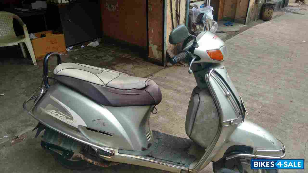 Silver Honda Activa