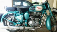 Green Royal Enfield Classic 500