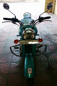 Green Royal Enfield Classic 500