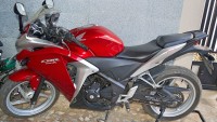 Ruby Red Honda CBR 250R
