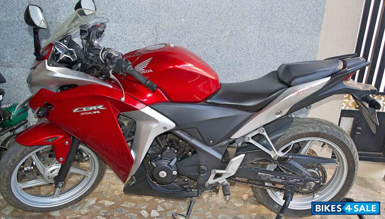 Ruby Red Honda CBR 250R