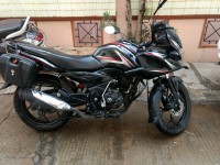 Black Bajaj Discover 150 F