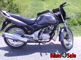 Black Honda CB Unicorn