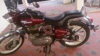 Red Royal Enfield Bullet Electra