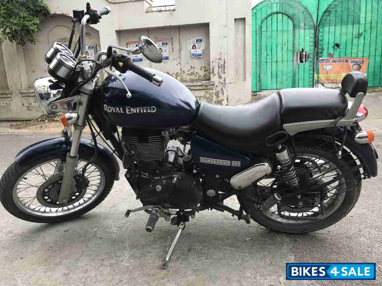 Marine Blue Royal Enfield Thunderbird TwinSpark 350