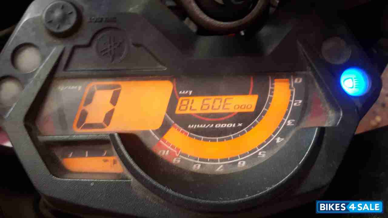 Orange Black Yamaha FZ-S