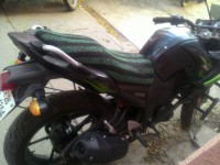Green Black Yamaha Fazer