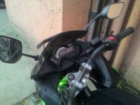 Green Black Yamaha Fazer