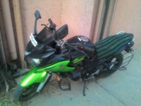 Green Black Yamaha Fazer