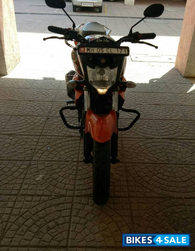 Orange Black Yamaha FZ FI V2