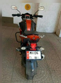 Orange Black Yamaha FZ FI V2