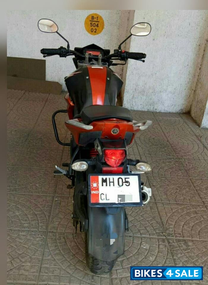 Orange Black Yamaha FZ FI V2