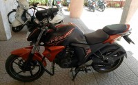 Orange Black Yamaha FZ FI V2