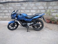 Blue Bajaj Pulsar 150 DTSi