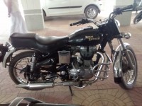 Black Royal Enfield Bullet Electra Twinspark
